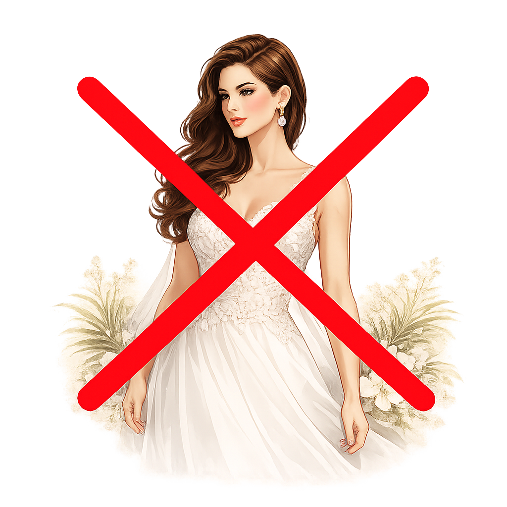 NO VESTIDO BLANCO